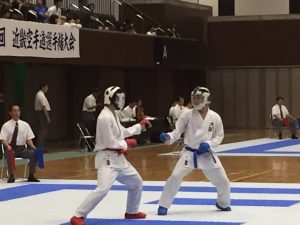 第50回近畿大会_男子組手選手2