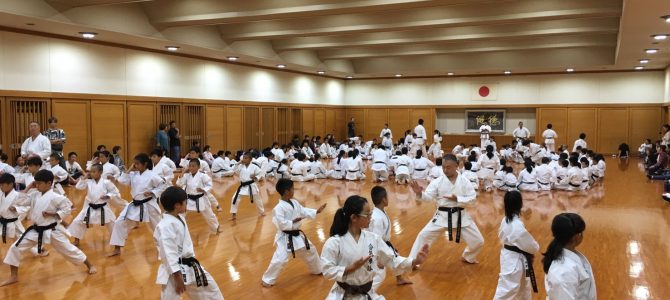 平成29年度少年公認段位向け指定形・基本形講習会を行いました。 平成29年度少年公認段位向け指定形・基本形講習会を行いました。