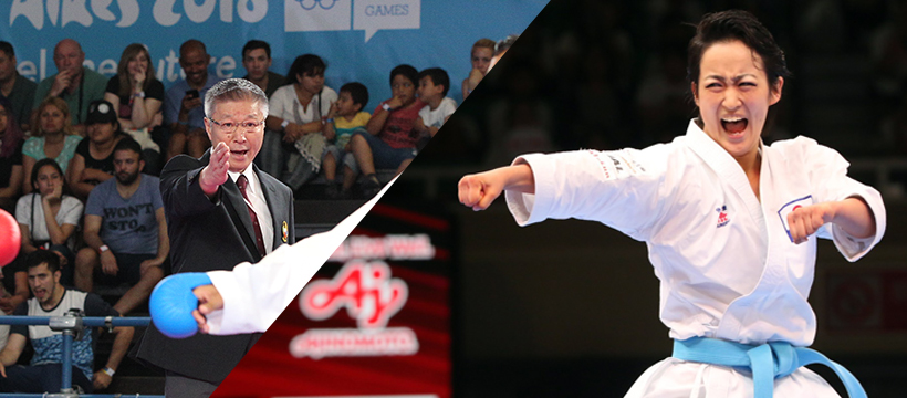 TOKYO2020オリンピック空手競技に清水希容選手が形競技日本代表選手として、高橋和夫大阪府空手道連盟理事長が審判員として参加!! TOKYO2020オリンピック空手競技に清水希容選手が形競技日本代表選手として、高橋和夫大阪府空手道連盟理事長が審判員として参加!!